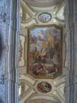 Cagliari Cattedrale Volta navata centrale
