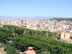 Cagliari Panorama verso viale Regina Emilia