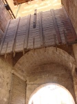 Cagliari Torre dell'Elefante Particolare Porta